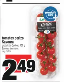 Super C tomates cerizo Savoura | Savoura tomatoes offer