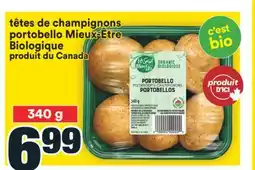 Super C Têtes De Champignons Portobello Mieux-être Biologique offer
