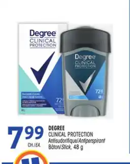 Uniprix DEGREE CLINICAL PROTECTION Antisudorifique / Antiperspirant offer