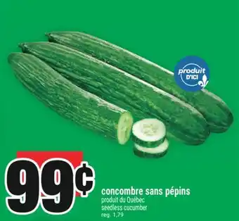 Super C CONCOMBRE SANS PÉPINS | SEEDLESS CUCUMBER offer