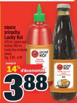 Super C sauce sriracha Lucky Koi | Lucky Koy sriracha sauce offer