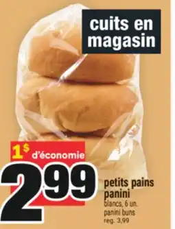 Super C PETITS PAINS PANINI | PANINI BUNS offer