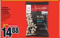 Super C CREVETTES BLANCHES DU PACIFIQUE IRRÉSISTIBLE | IRRÉSISTIBLE PACIFIC WHITE SHRIMP offer
