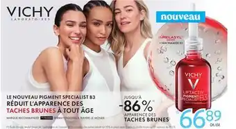 Uniprix VICHY Soins de visage sélectionnés/Selected total care accessoires offer