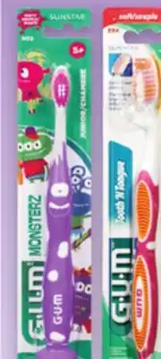Uniprix SUNSTAR G·U·M Brosses à dents sélectionnées/ Selected toothbrushes offer