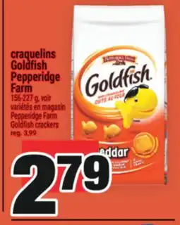 Super C CRAQUELINS GOLDFISH PEPPERIDGE | PEPPERIDGE FARM GOLDFISH CRACKERS offer