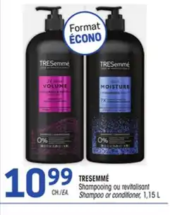Uniprix TRESEMMÉ Shampooing ou revitalisant/Shampoo or conditioner offer