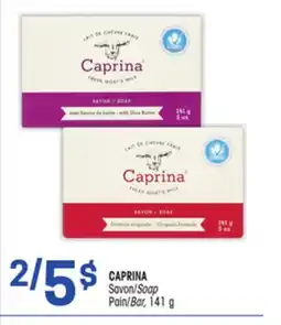 Uniprix CAPRINA Savon/Soap offer