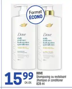 Uniprix DOVE Shampooing ou revitalisant / Shampoo or conditioner offer