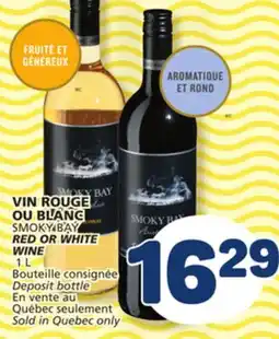 Marché Bonichoix SMOKY BAY RED OR WHITE WINE offer