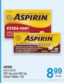 Uniprix ASPIRIN A.A.S./A.S.A offer
