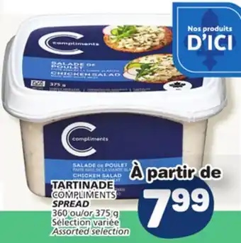 Marché Bonichoix COMPLIMENTS SPREAD offer