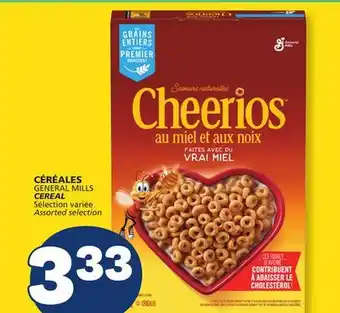 Marché Bonichoix GENERAL MILLS CEREAL offer