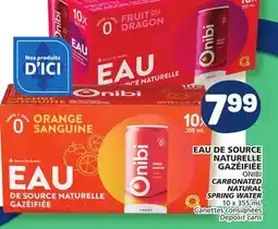 Marché Bonichoix ONIBI CARBONATED NATURAL SPRING WATER offer