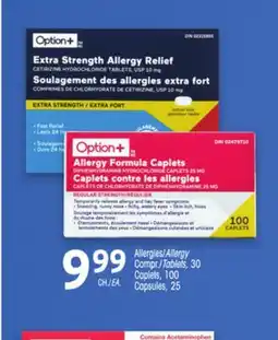 Uniprix OPTION+ Allergies/Allergy offer