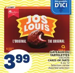 Marché Bonichoix VACHON CAKES OR TARTS offer