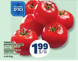 Marché Bonichoix GREENHOUSE RED TOMATOES offer