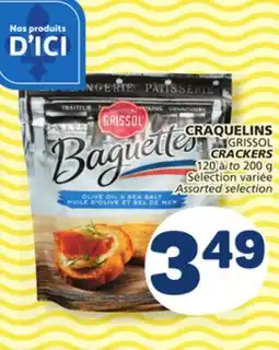 Marché Bonichoix GRISSOL CRACKERS offer