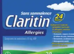 Uniprix AERIUS Allergies/Allergy, 5 mg Compr./Tablets, CLARITIN Allergies/Allergy 5 mg ou/or 10 mg Capsules offer