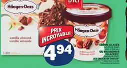 Marché Bonichoix HAÄGEN-DAZS ICE CREAM OR TREATS offer