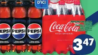 Marché Bonichoix PEPSI OR COCA-COLA offer