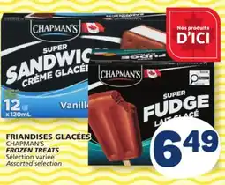Marché Bonichoix CHAPMAN'S FROZEN TREATS offer