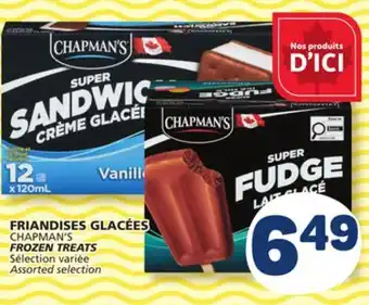 Marché Bonichoix CHAPMAN'S FROZEN TREATS offer