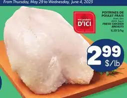 Marché Bonichoix FRESH CHICKEN BREASTS offer