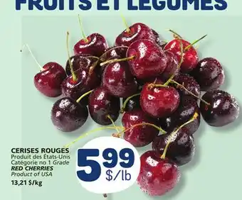 Marché Bonichoix RED CHERRIES offer