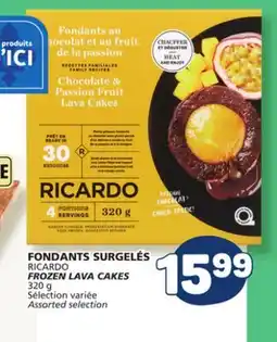 Marché Bonichoix RICARDO FROZEN LAVA CAKES offer