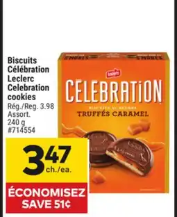 Giant Tiger Leclerc Celebration cookies offer