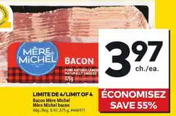 Giant Tiger Mère Michel bacon offer
