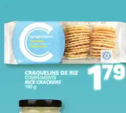 Marché Bonichoix COMPLIMENTS RICE CRACKERS offer