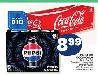 Marché Bonichoix PEPSI OR COCA-COLA offer