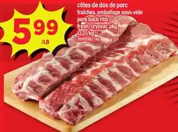Maxi CÔTES DE DOS DE PORC | PORK BACK RIBS offer
