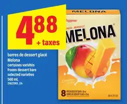 Maxi BARRES DE DESSERT GLACÉ MELONA |FROZEN DESSERT BARS, 560 ML offer
