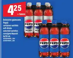 Maxi BOISSONS GAZEUSES PEPSI | SOFT DRINKS, 6X710 ML offer