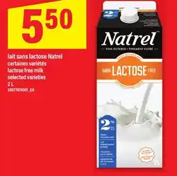 Maxi LAIT SANS LACTOSE NATREL | LACTOSE FREE MILK, 2 L offer