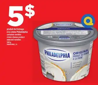 Maxi PRODUIT DE FROMAGE À LA CRÈME PHILADELPHIA | CREAM CHEESE PRODUCT, 340 G offer