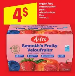Maxi YOGOURT ASTRO | YOGURT, 12 UN offer