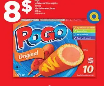 Maxi POGO | DINNERS, 8/10 UN offer