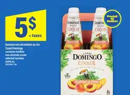 Maxi BOISSON NON ALCOOLISÉE AU VIN CASAL DOMINGO | NON-ALCOHOLIC COOLER, 4X341 ML offer