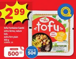 Maxi TOFU FONTAINE SANTÉ | TOFU, 400 G offer