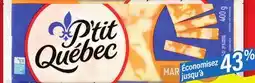 Maxi BARRES DE FROMAGE, 400 G, FROMAGE RÂPÉ, 320 G P'TIT QUÉBEC OU FICELLO BLACK DIAMOND, 252 G offer