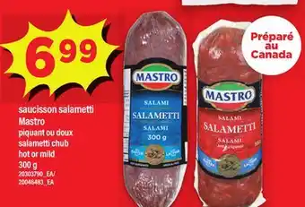 Maxi SAUCISSON SALAMETTI MASTRO | SALAMETTI CHUB, 300 G offer