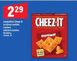Maxi CRAQUELINS CHEEZ-IT | CRACKERS, 191/200 G offer