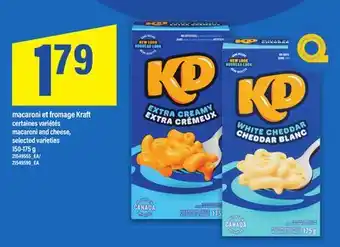 Maxi MACARONI ET FROMAGE KRAFT | MACARONI AND CHEESE, 150-175 G offer
