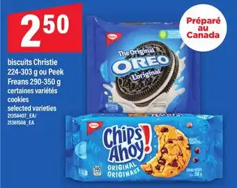 Maxi BISCUITS CHRISTIE 224-303 G OU PEEK FREANS 290-350 G | COOKIES offer
