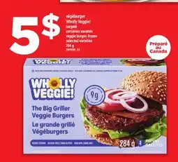 Maxi VÉGÉBURGER WHOLLY VEGGIE! | VEGGIE BURGER, 284 G offer
