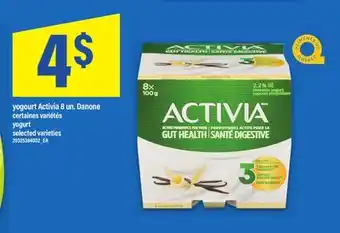 Maxi YOGOURT ACTIVIA DANONE | YOGURT, 8 UN offer